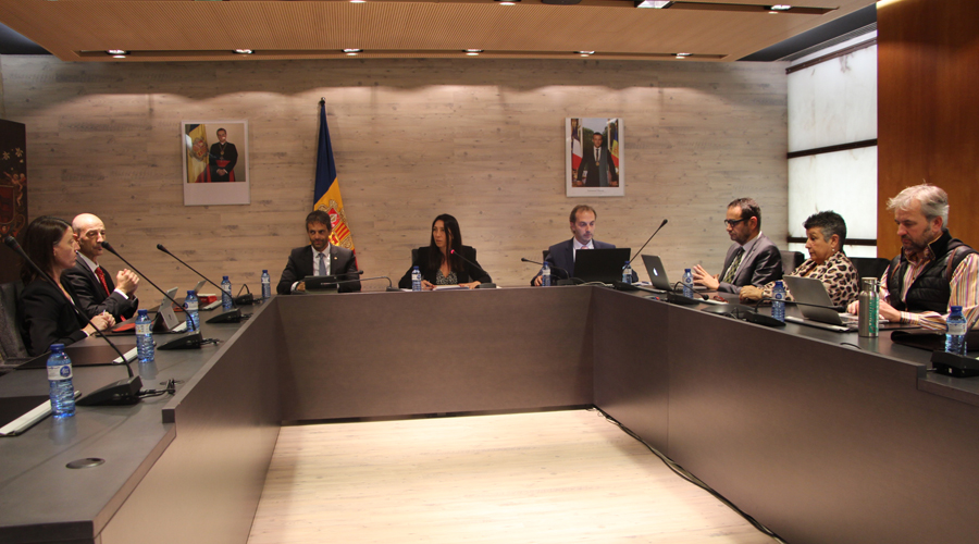 Sessió de Consell de Comú celebrada a Ordino