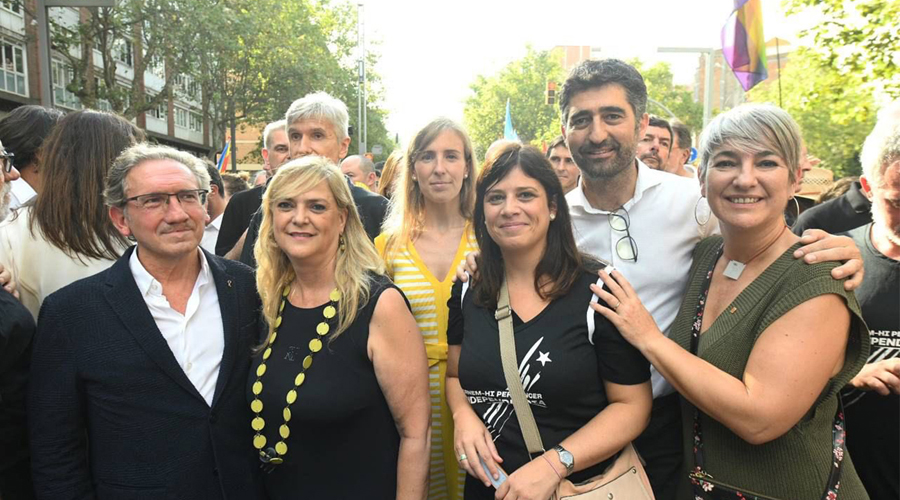 Els Consellers sortints del Govern de la Generalitat de Junts