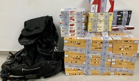 Tabac de contraban requisat per la Policia i la Duana