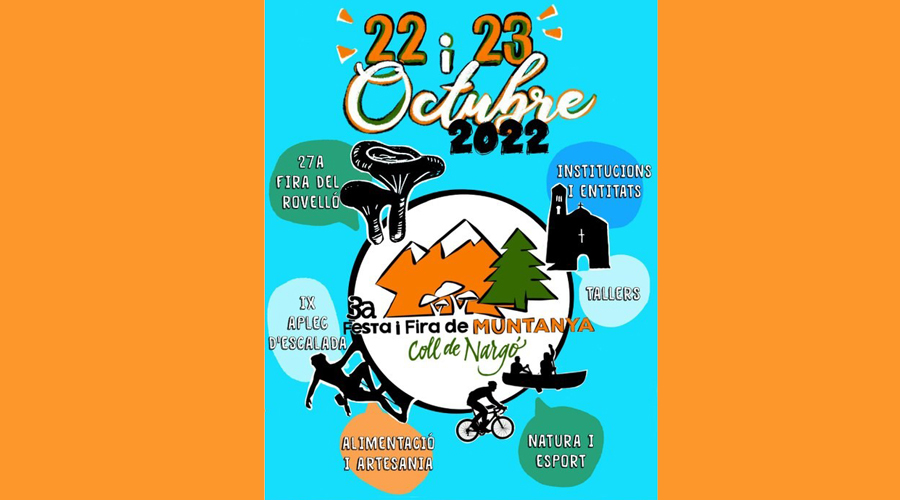 Cartell de la 3a Festa i Fira de Muntanya de Coll de Nargó