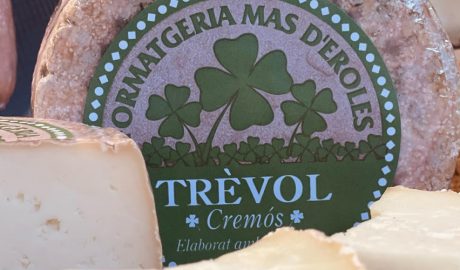 El formatge Trèvol, de Formatgeria Mas d'Eroles
