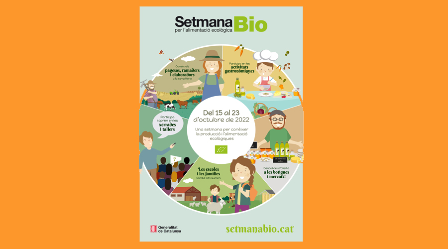 Cartell de la Setmana Bio a Catalunya