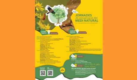 Cartell de les 1es Jornades de Conservació del Medi Natural