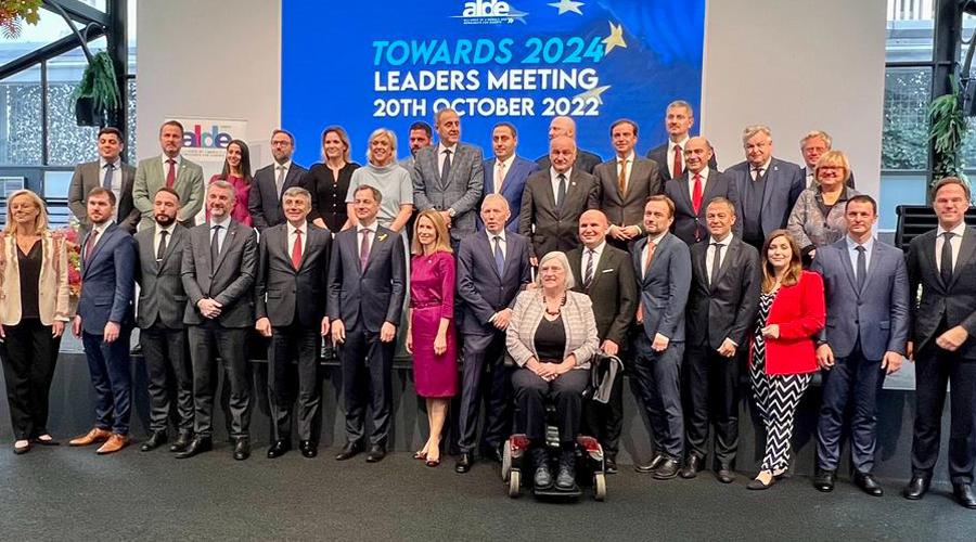 Foto de la trobada de líders de l'ALDE (Aliança de Liberals i Demòcrates Europeus)