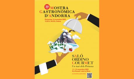 Cartell de la 30a Mostra Gastronòmica d'Andorra