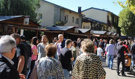 Molt públic a la Fira de Sant Ermengol de la Seu
