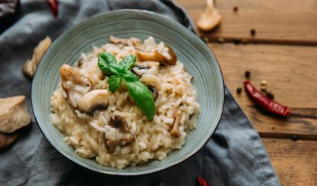 Un risotto de xampinyons