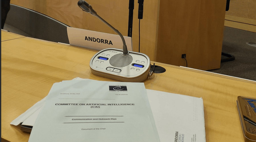 Andorra participant en el comitè sobre intel·ligència artificial