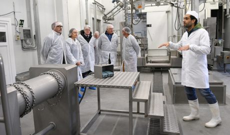 Les autoritats inauguren les obres de millora de la segona fase de l’Escorxador Nacional d’Andorra