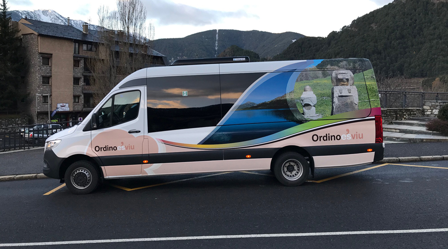 El bus parroquial d'Ordino