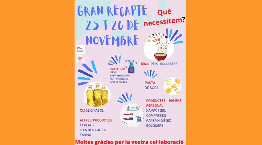 Cartell del Gran Recapte 2022