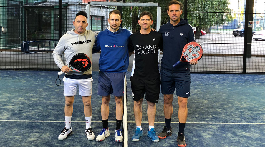 Finalistes del torneig Princiesport de pàdel
