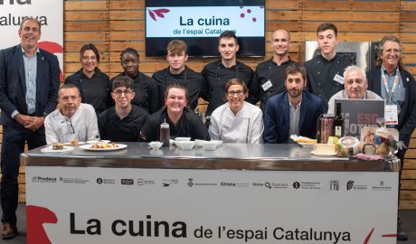 Alumnes de l’Escola d’Hoteleria i Turisme de Lleida al Gastronòmic Fòrum Barcelona