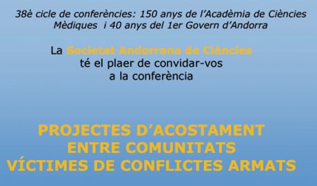 Cartell de la conferència que farà Ramon Tena