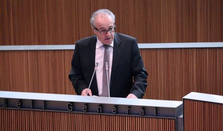 El president suplent del grup parlamentari Terceravia, Joan Carles Camp