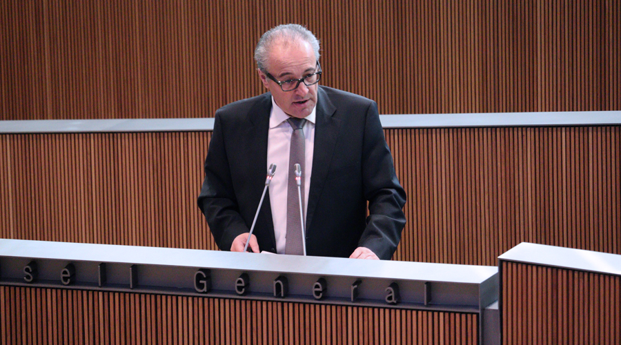 El president suplent del grup parlamentari Terceravia, Joan Carles Camp