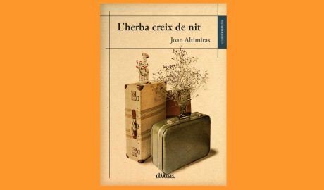 Portada del llibre "l'herba creix de nit, de Joan Altamiras
