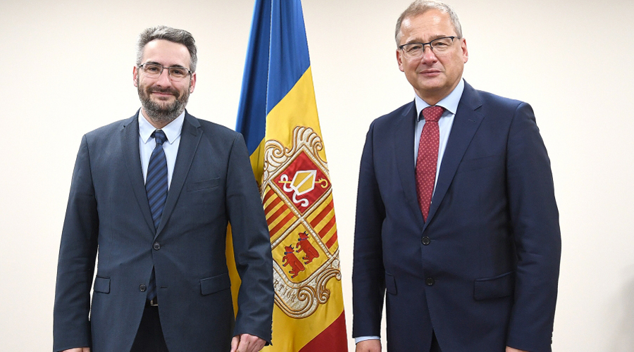 El ministre Jover i l'ambaixador txec