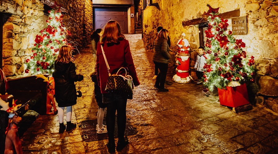 Una foto del Nadal a Encamp