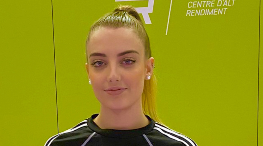 Naiara Liñán (taekwondo) al CAR de Sant Cugat