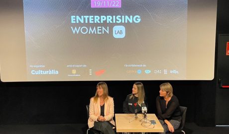 Roda de premsa de la tercera edició de l'Enterprising Women Lab