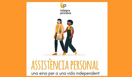 Cartell informant de l'assitència personal per a persones discapacitades