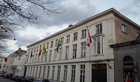 Façana del Collège d’Europe a Bruges