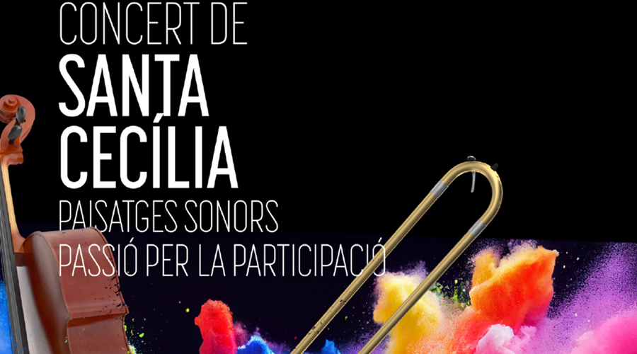 Cartell del concert de Santa Cecília 2022