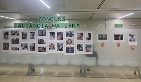 Una exposició sobre lactància materna al CAP de la Seu