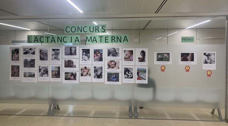 Una exposició sobre lactància materna al CAP de la Seu
