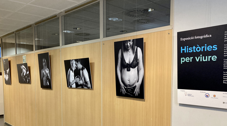 Fotos de la mostra Històries per viiure