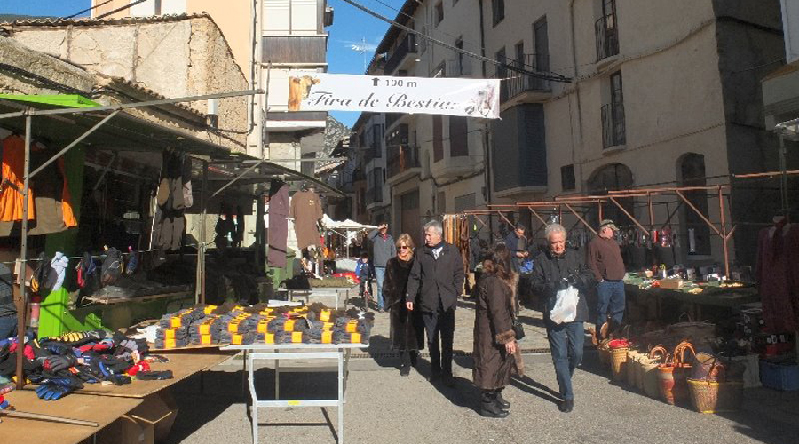 Una imatge de la Fira de Sant Andreu d'Organyà