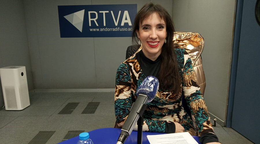 La soprano i presidenta d'Andorra Lírica, Jonaina Salvador