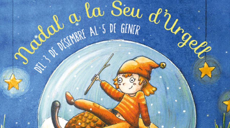 Cartell dels actes de la festa de Nadal a la Seu