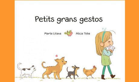 Portada del llibre infantil Petits grans gestos