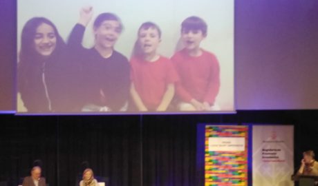 Alumnes de Castellciutat celebren el premi del concurs Lleida Talent Emprenedor