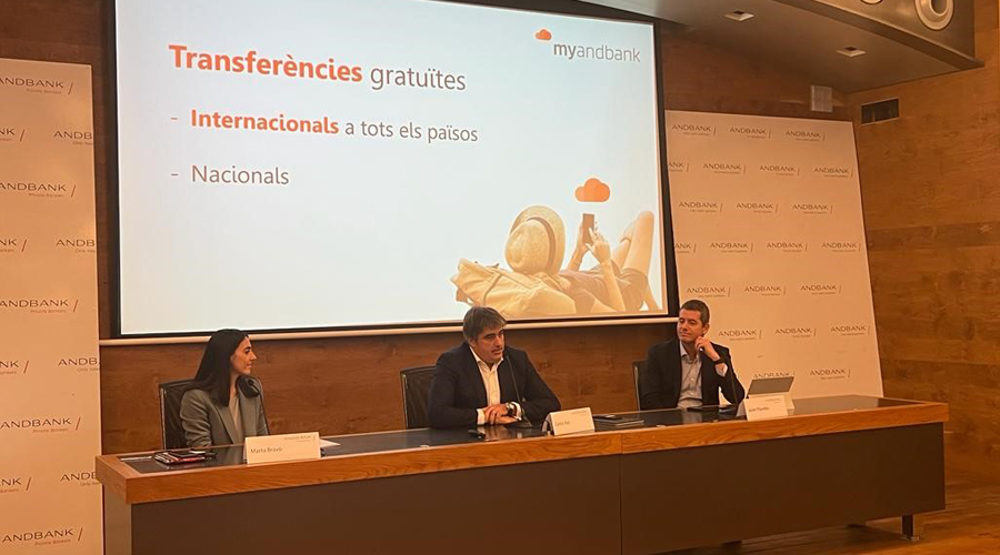 Presentació de Myandbank, nou servei d'Andbank