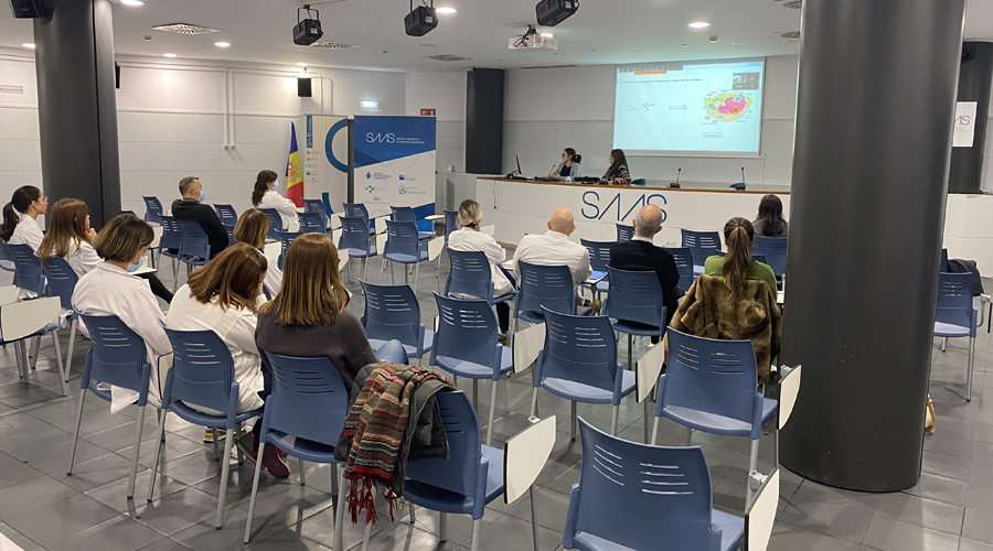 Sessió clínica de Cellab per a presentar els seus assajos de laboratori