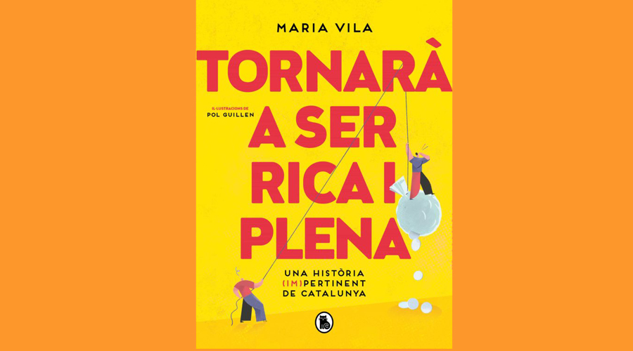 Coberta del llibre Tornarà a ser rica i plena, de Maria Vila