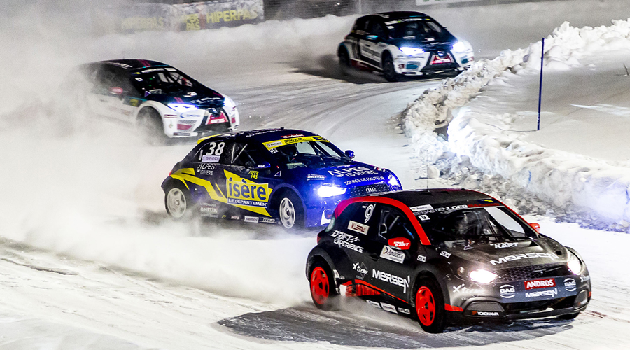 Margot Laffite va estar espectacular en la conducció del seu cotxe