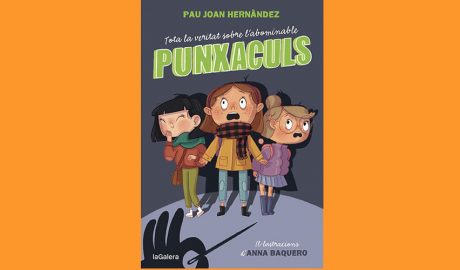 Portada del llibre infantil "Tota la veritat sobre l'abominable Punxaculs"