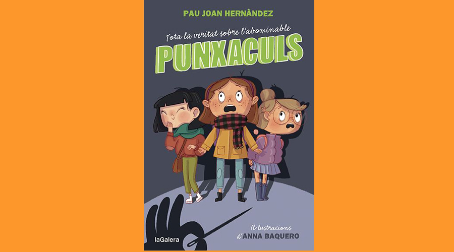 Portada del llibre infantil "Tota la veritat sobre l'abominable Punxaculs"