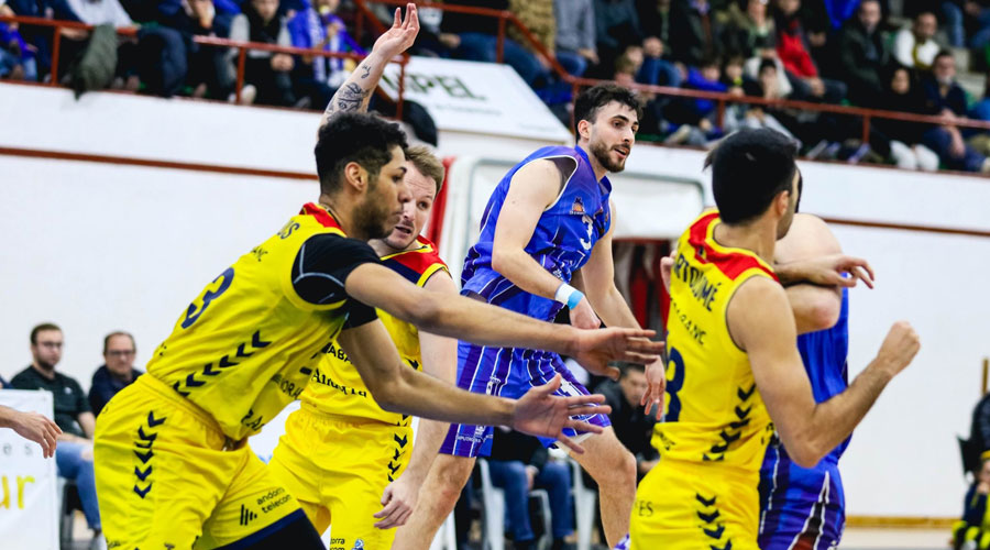 Imatge del partit de la primera volta entre l'Almansa - BC Andorra (CB Almansa)