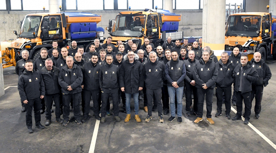 Trobada del ministre Filloy amb els membres del COEX en la presentació del Pla de viabilitat hivernal per a la temporada 2022-2023