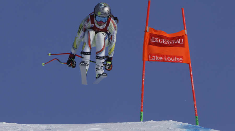 L’esquiadora andorrana, Cande Moreno