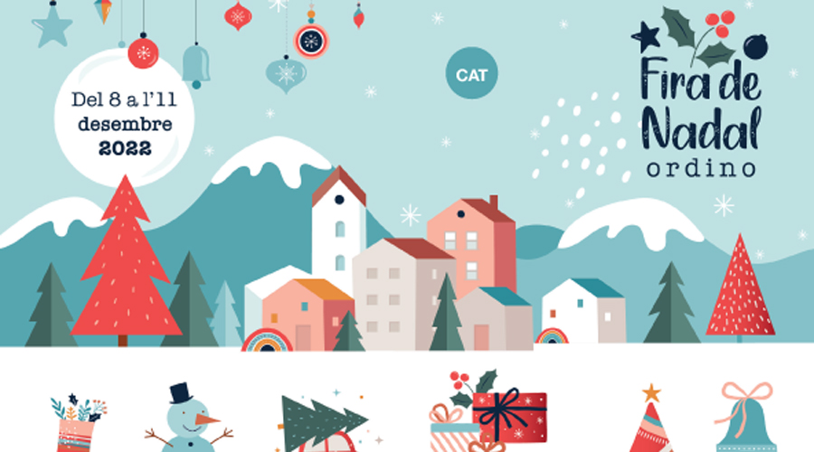 Cartell de les activitats de Nadal a Ordino