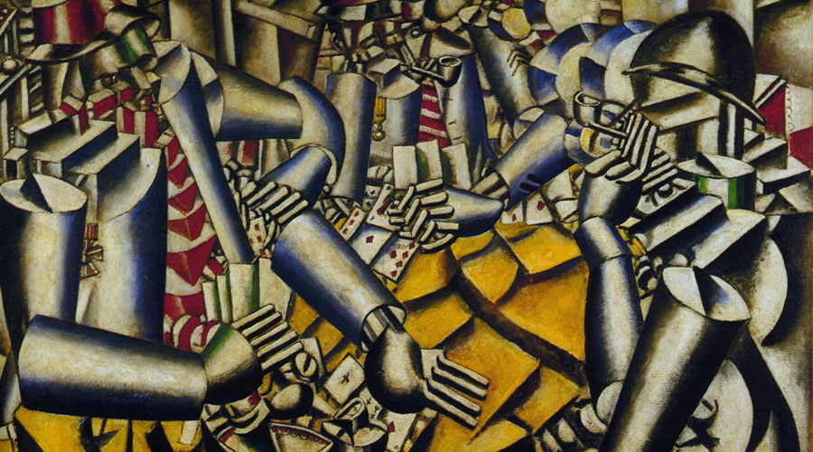 Una obra del pintor cubista, Fernand Léger