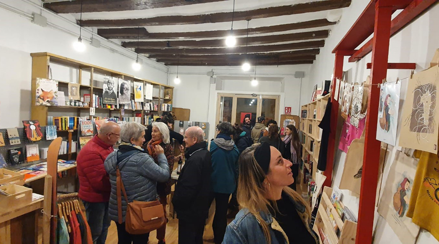 La llibreria El Refugi, a la Seu d'Urgell