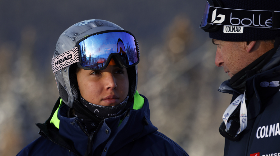 L'esquiadora Cande Moreno