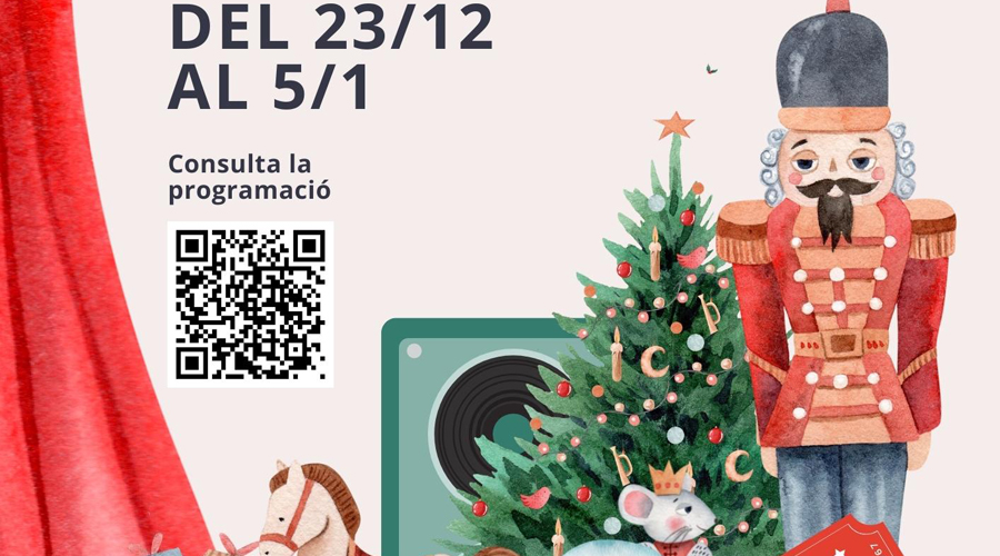 Cartell del Nadal Xic a Encamp i al Pas de la Casa